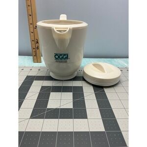 OGGI Cream Pitcher gravy Carafe with Lid Stainless Steel Interior